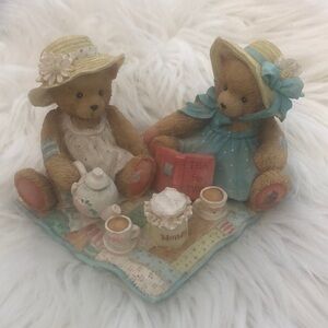 Vintage Cherished Teddies “Figurine Our Friendship is a perfect blend” 1992